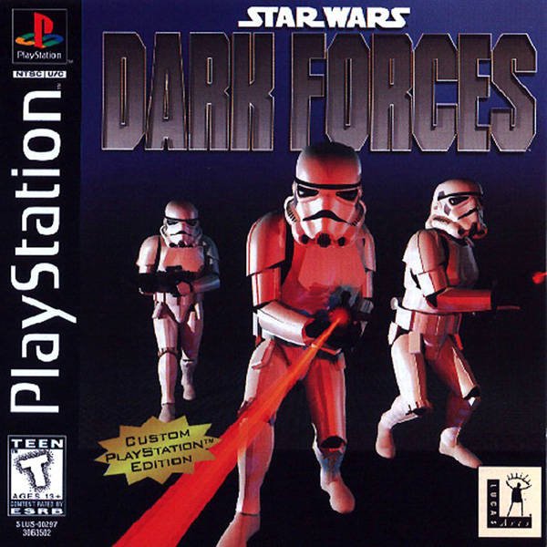 Star Wars Dark Forces (PS1) Video Games - Games - PS1