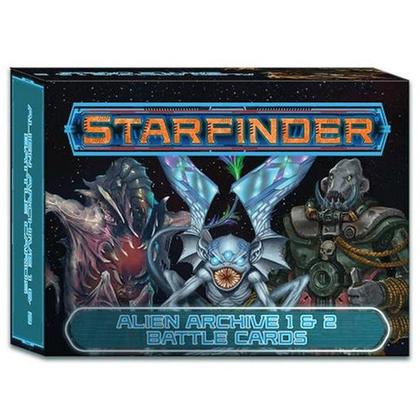 Starfinder RPG Alien Archive 1 & 2 Battle Cards RPG - New