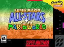 Super Mario All - stars and Super Mario World (SNES) Video Games - Games - SNES