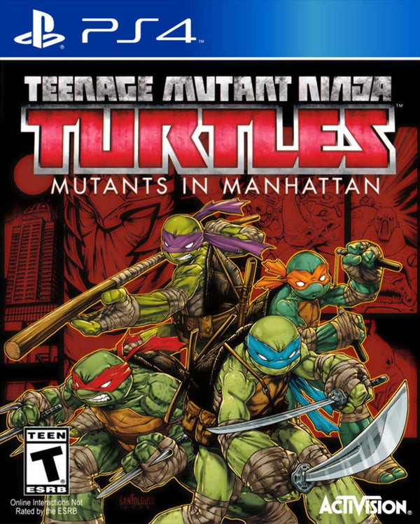 Teenage Mutant Ninja Turtles: Mutants in Manhattan Video Games - Games - PS4