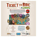 Ticket to Ride: Europe 15th Anniversary Board Games - New