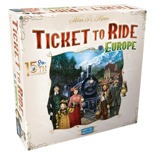 Ticket to Ride: Europe 15th Anniversary Board Games - New