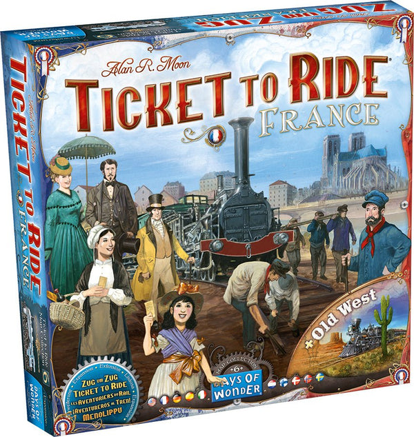 Ticket to Ride: Map Collection v6 - France and Old West Board Games - New