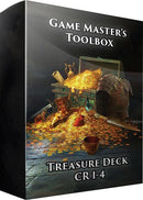 Treasure Trove Deck: Challenge Rating 1 - 4 RPG - New
