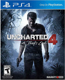 Uncharted 4 A Thief's End (PS4) Video Games - Games - PS4