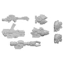 Warcaster: Neo - Mechanika - Aeternus Continuum Weapon Pack: Scourge A (metal) Miniatures - Models