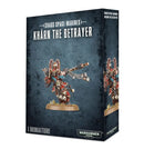 Warhammer 40K Chaos Space Marines Kharn The Betrayer Miniatures - Models