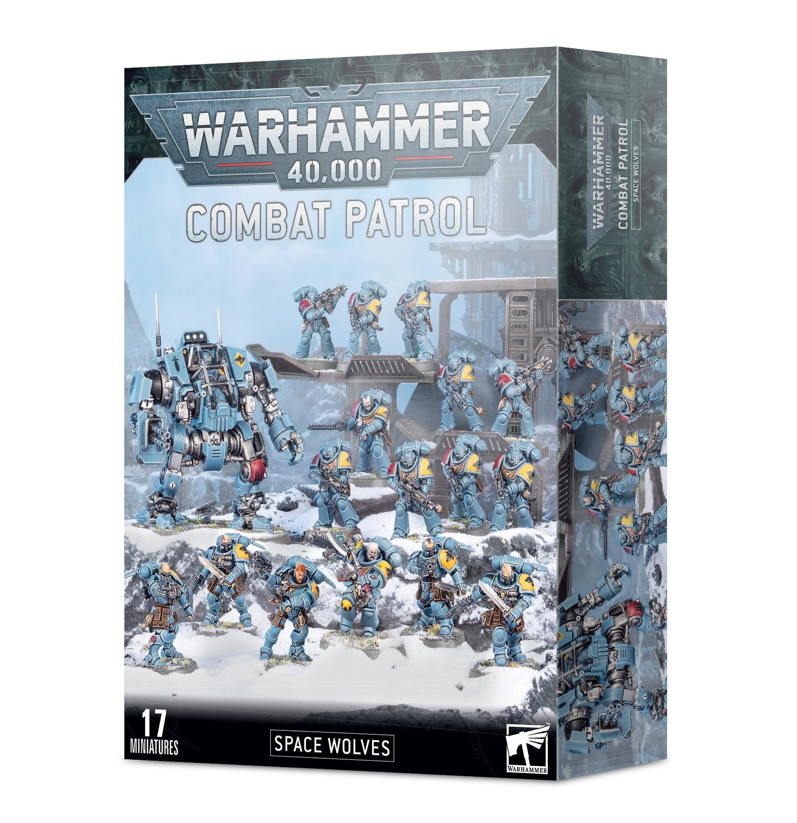 Warhammer 40K Combat Patrol Space Wolves - Miniatures - Models ...