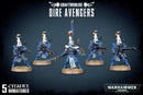 Warhammer 40K Craftworlds Dire Avengers Miniatures - Models