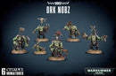 Warhammer 40K Ork Nobz Miniatures - Models