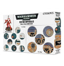 Warhammer 40K Sector Imperialis 25 & 40mm Round Bases Miniatures - Tools