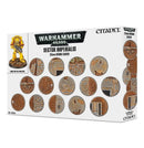 Warhammer 40K Sector Imperialis 32mm Round Bases Miniatures - Tools