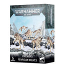 Warhammer 40K Space Wolves Fenrisian Wolves Miniatures - Models