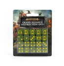 Warhammer Age if Sigmar Grand Alliance Destruction Dice Set Accessories - Dice