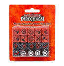 Warhammer Underworlds Direchasm: Grand Alliance Chaos Dice Pack Accessories - Dice