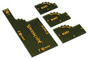 Warmachine Quick Measuring Set (4) Miniatures - Tools
