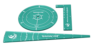 Warmachine/Hordes Template Set Miniatures - Tools