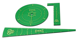 Warmachine/Hordes Template Set Miniatures - Tools