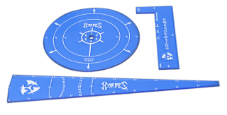 Warmachine/Hordes Template Set Miniatures - Tools