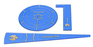 Warmachine/Hordes Template Set Miniatures - Tools