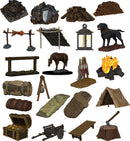 WizKids 4D Settings: Encampment RPG - Miniatures