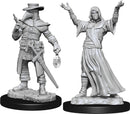 WizKids Deep Cuts: Plague Doctor & Cultist RPG - Miniatures