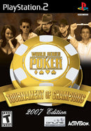 World Series of Poker Tournament of Champions 2007 (PS2) Video Games - Games - PS2