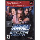 WWE Smackdown Shut Your Mouth [Greatest Hits] (PS2) Video Games - Games - PS2